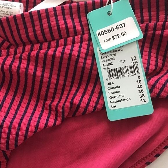 SEAFOLLY GoOverboard Retro “V “Front Bikini Bottom - Picture 6 of 9